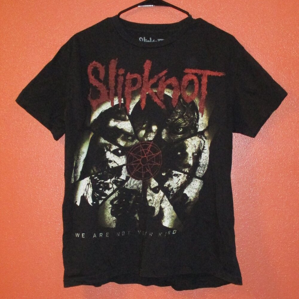 Slipknot Not Shirt Your Kind Men Large Black White Red Short Sleeve Shirt